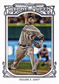2013 Topps Gypsy Queen - Framed White #323 Ryan Vogelsong Front