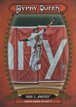 2013 Topps Gypsy Queen - Glove Stories #GS-CC Coco Crisp Front