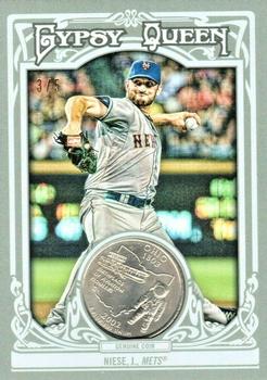 2013 Topps Gypsy Queen - Hometown Currency Coins #123 Jon Niese Front