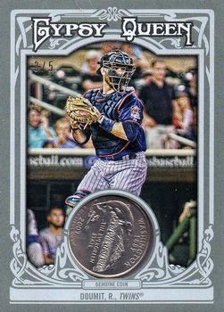 2013 Topps Gypsy Queen - Hometown Currency Coins #185 Ryan Doumit Front
