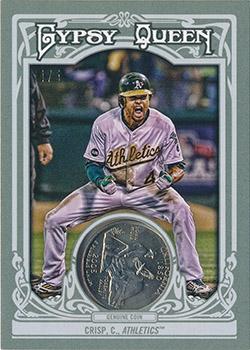 2013 Topps Gypsy Queen - Hometown Currency Coins #237 Coco Crisp Front