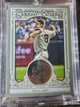 2013 Topps Gypsy Queen - Hometown Currency Coins #281 Matt Cain Front