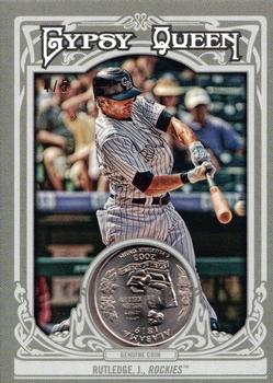 2013 Topps Gypsy Queen - Hometown Currency Coins #74 Josh Rutledge Front