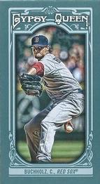 2013 Topps Gypsy Queen - Mini #51 Clay Buchholz Front