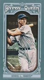 2013 Topps Gypsy Queen - Mini #83 Lou Gehrig Front