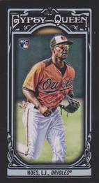 2013 Topps Gypsy Queen - Mini Black #4 L.J. Hoes Front