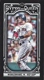 2013 Topps Gypsy Queen - Mini Black #164 Will Middlebrooks Front