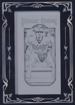2013 Topps Gypsy Queen - Mini Framed Printing Plates Black #85 Manny Machado Front