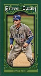 2013 Topps Gypsy Queen - Mini Green #11 Anthony Rizzo Front