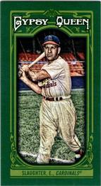 2013 Topps Gypsy Queen - Mini Green #43 Enos Slaughter Front