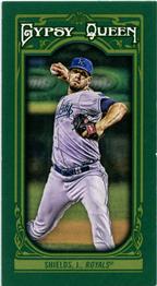 2013 Topps Gypsy Queen - Mini Green #192 James Shields Front