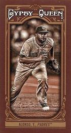2013 Topps Gypsy Queen - Mini Sepia #173 Yonder Alonso Front