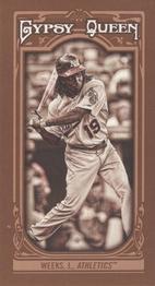 2013 Topps Gypsy Queen - Mini Sepia #214 Jemile Weeks Front