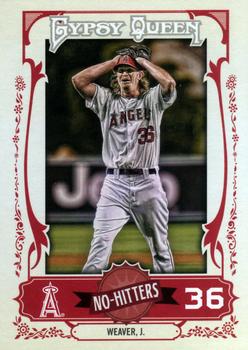 2013 Topps Gypsy Queen - No Hitters #NH-JW Jered Weaver Front