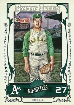 2013 Topps Gypsy Queen - No Hitters #NH-CH Catfish Hunter Front