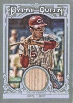 2013 Topps Gypsy Queen - Relics #GQR-JBE Johnny Bench Front