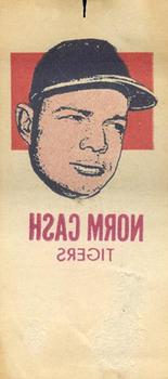 1964 Topps Photo Tatoos #NNO Norm Cash Front