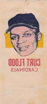 1964 Topps Photo Tatoos #NNO Curt Flood Front