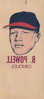 1964 Topps Photo Tatoos #NNO Boog Powell Front