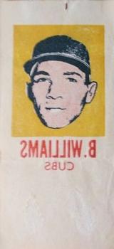 1964 Topps Photo Tatoos #NNO Billy Williams Front