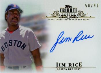 2013 Topps Tribute - Autographs #TA-JR2 Jim Rice Front