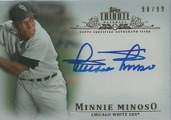 2013 Topps Tribute - Autographs #TA-MMI Minnie Minoso Front