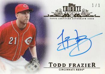 2013 Topps Tribute - Autographs Purple #TA-TF Todd Frazier Front