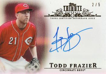 2013 Topps Tribute - Autographs Red #TA-TF Todd Frazier Front