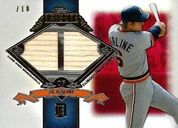 2013 Topps Tribute - Famous Four Baggers Relics Red #FB-AK Al Kaline Front