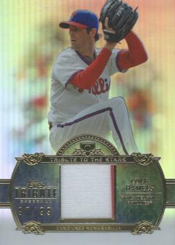 2013 Topps Tribute - Tribute to the Stars Relics #TTSR-CH Cole Hamels Front