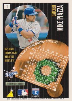 1996 Summit #1 Mike Piazza Back