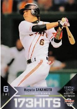 2013 BBM #338 Hayato Sakamoto Front