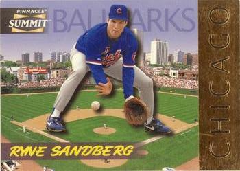 1996 Summit - Ballparks #10 Ryne Sandberg Front