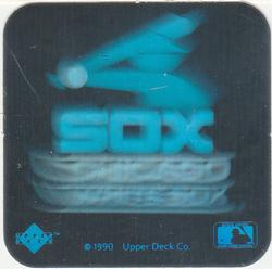 1990 Upper Deck - Team Logo Holograms #NNO Chicago White Sox Front