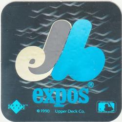 1990 Upper Deck - Team Logo Holograms #NNO Montreal Expos Front