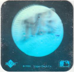 1990 Upper Deck - Team Logo Holograms #NNO Seattle Mariners Front