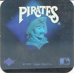 1990 Upper Deck - Team Logo Holograms #NNO Pittsburgh Pirates Front