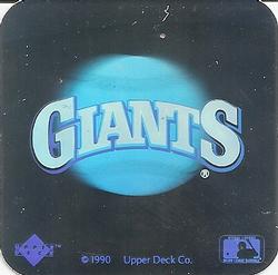 1990 Upper Deck - Team Logo Holograms #NNO San Francisco Giants Front