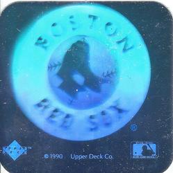 1990 Upper Deck - Team Logo Holograms #NNO Boston Red Sox Front