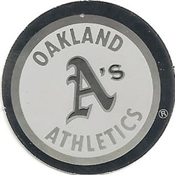 1989 Upper Deck - Team Logo Holograms #NNO Oakland Athletics Front