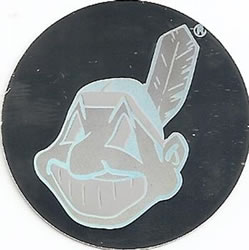 1989 Upper Deck - Team Logo Holograms #NNO Cleveland Indians Front