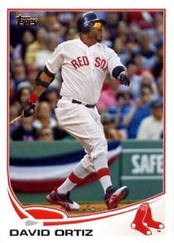 2013 Topps Boston Red Sox #BOS1 David Ortiz Front