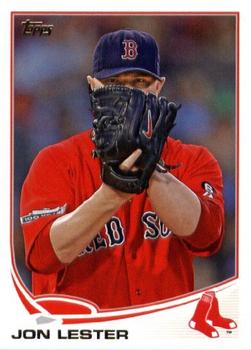 2013 Topps Boston Red Sox #BOS4 Jon Lester Front