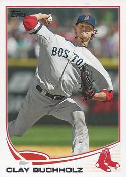 2013 Topps Boston Red Sox #BOS6 Clay Buchholz Front