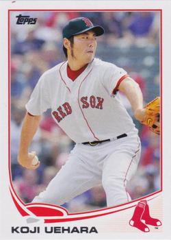 2013 Topps Boston Red Sox #BOS7 Koji Uehara Front