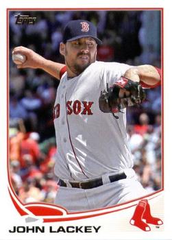 2013 Topps Boston Red Sox #BOS13 John Lackey Front
