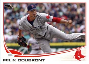 2013 Topps Boston Red Sox #BOS14 Felix Doubront Front