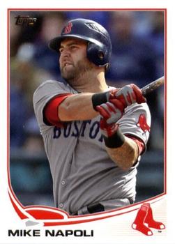 2013 Topps Boston Red Sox #BOS16 Mike Napoli Front