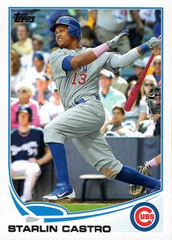 2013 Topps Chicago Cubs #CHC-2 Starlin Castro Front