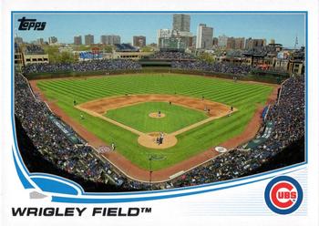 2013 Topps Chicago Cubs #CHC-17 Wrigley Field Front